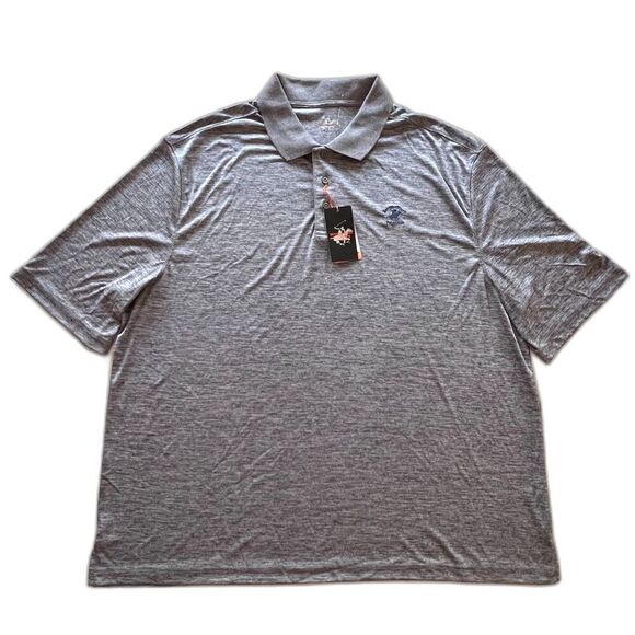 Beverly Hills Polo Club Mens T-Shirt gray short sleeve casual sport plus size 3X - Picture 1 of 16